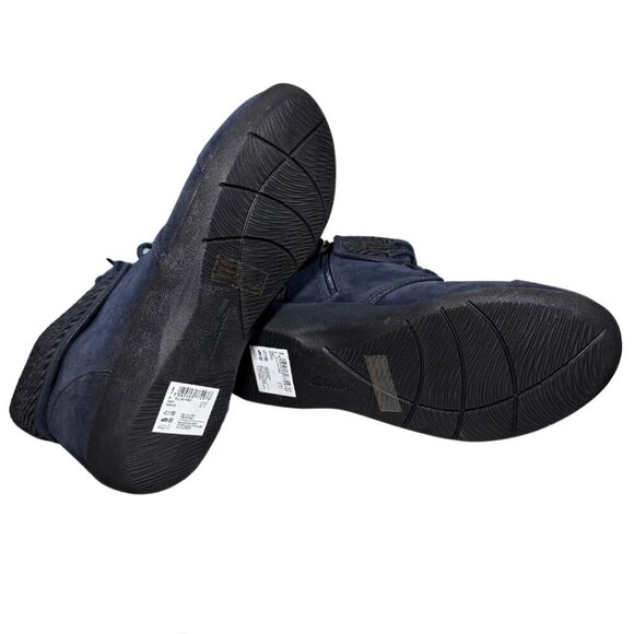 Clarks Cloudsteppers Boots Women Sillian Frey Ankle Navy Size 7 NWT - Picture 4 of 9